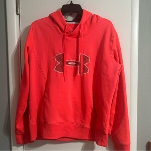 Under Armour Neon Orange Hoodie